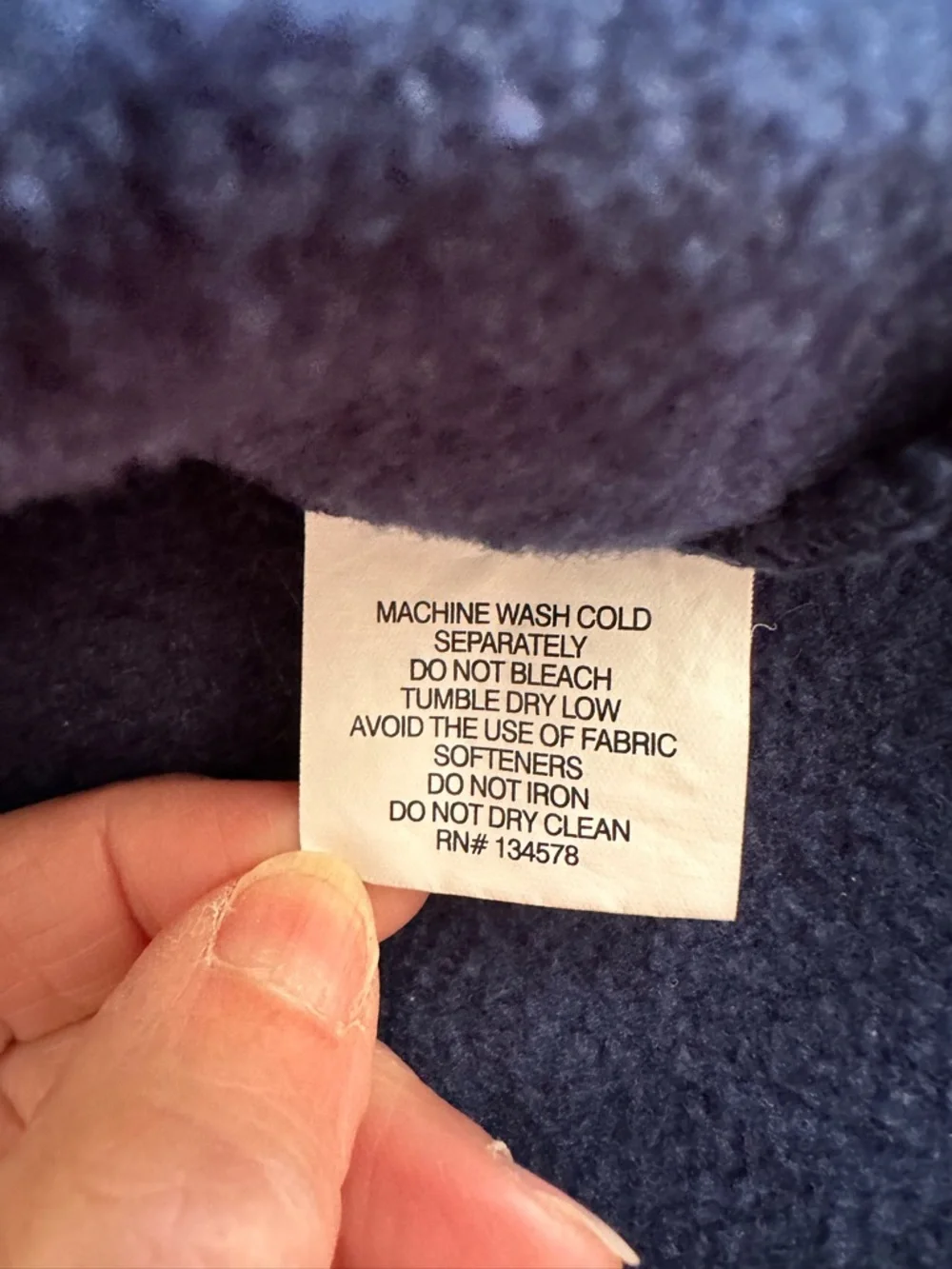 Vineyard Vines Women's Quilted Yoke Turtleneck Sweater - Blue Size L